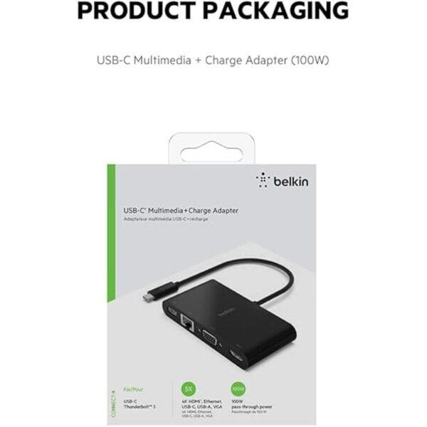 Belkin Adaptador multimedia USBC concentrador USB C con_2