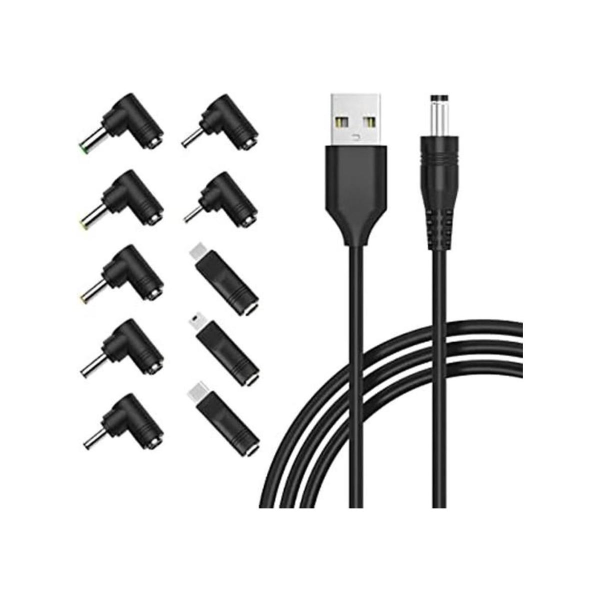 Belker Cable de alimentación universal de 5 V CC USB a CC