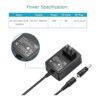 Belker Adaptador de corriente continua de 12 V 2 A 1.5_3