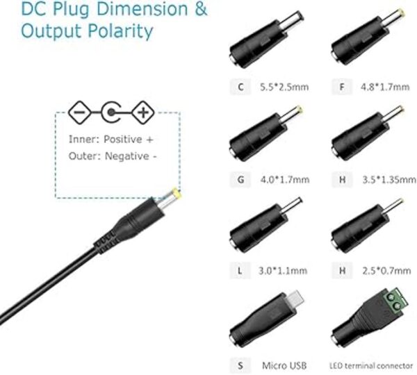 Belker Adaptador de corriente alterna de 5 V 2 A 1.5 A_2