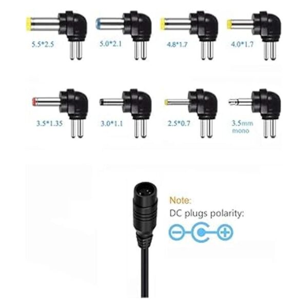 Belker Adaptador universal de 12 W 3 V 45 V 5 V 6 V_2