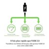 Belkin Cable USB 4 2.6 pies 2.6 ft con certificación IF_6