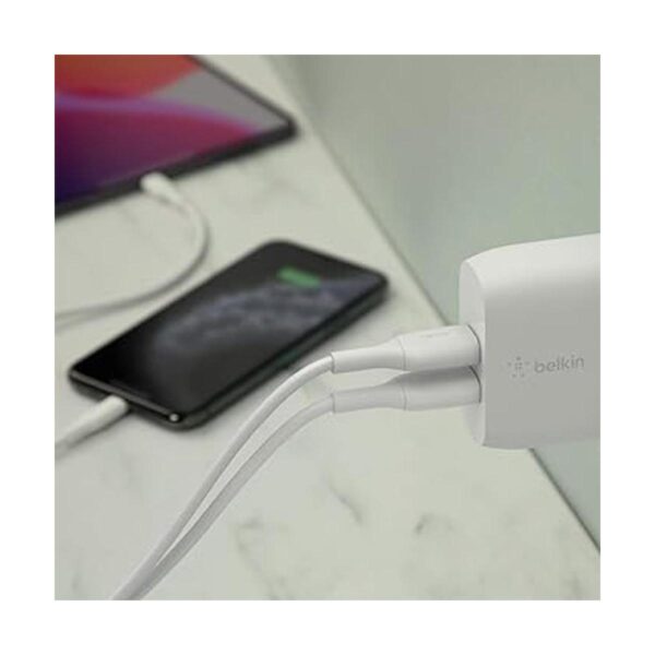Belkin Dual USB Charger 24W Lightning Cable Dual USB_5