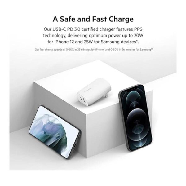 Belkin Cargador de teléfono de pared de doble puerto USB_4