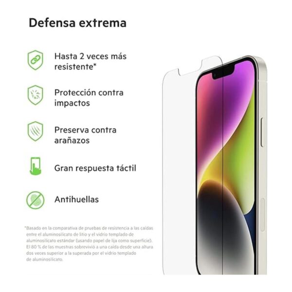 Belkin Protector de pantalla para iPhone 14 iPhone 13_2