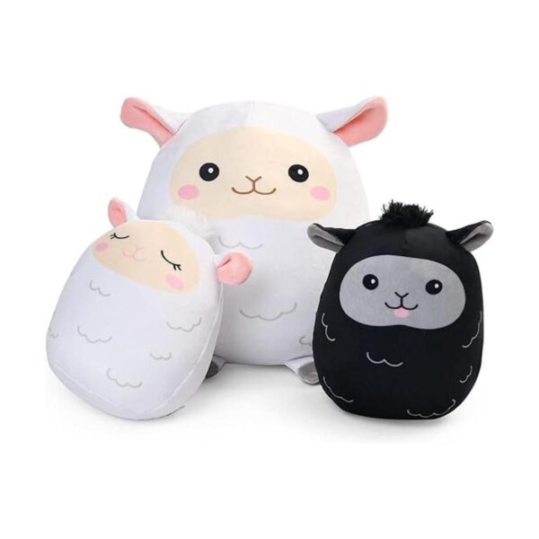 BenBen Juego de 3 12 y 7 pulgadas peluche de cordero_1