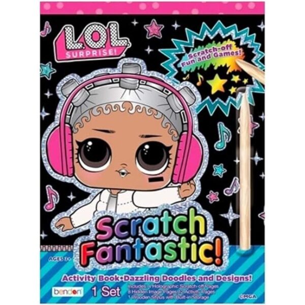 Bendon Publishing LOL Dolls Scratch Fantástico libro de_1