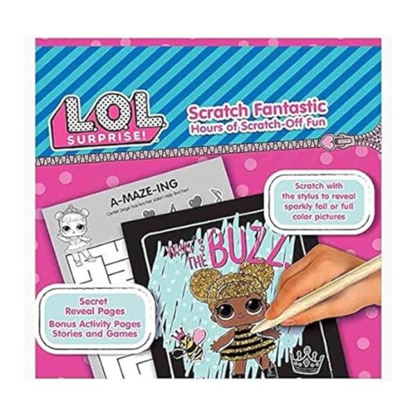 Bendon Publishing LOL Dolls Scratch Fantástico libro de_2