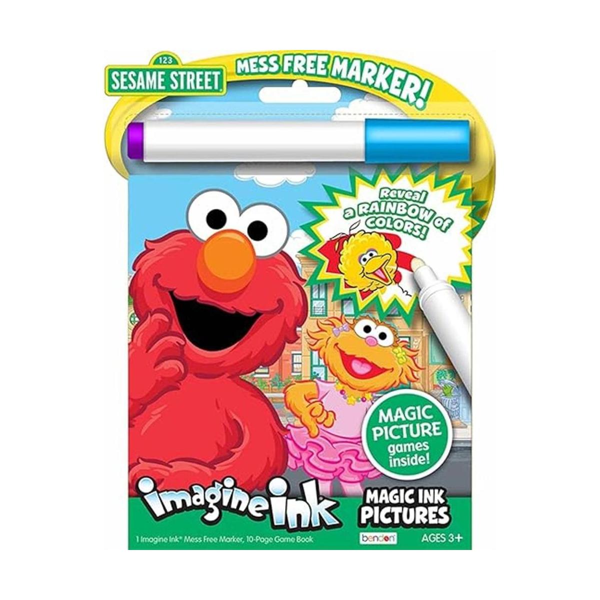 Bendon Sesame Street Elmo Imagine Ink Magic Ink Imágenes