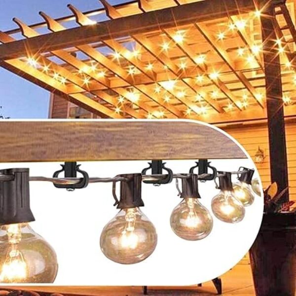 BeneLabel Lote de 60 ganchos para colgar luces de