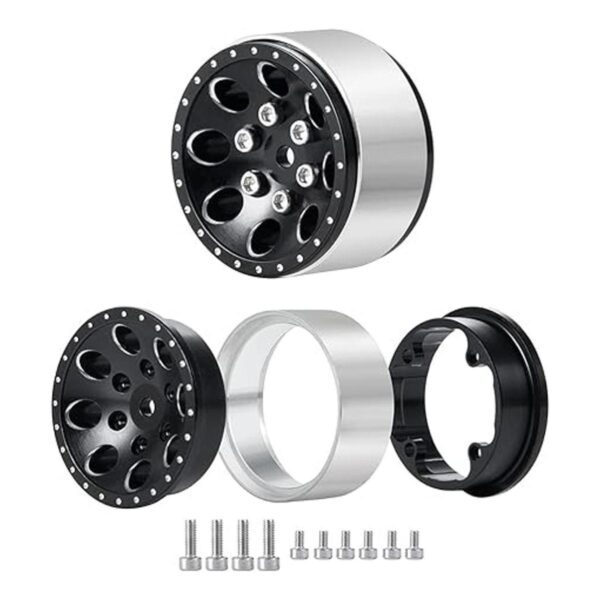 Benedict Harry 4pcs aleación 124 RC Beadlock Llantas de_4