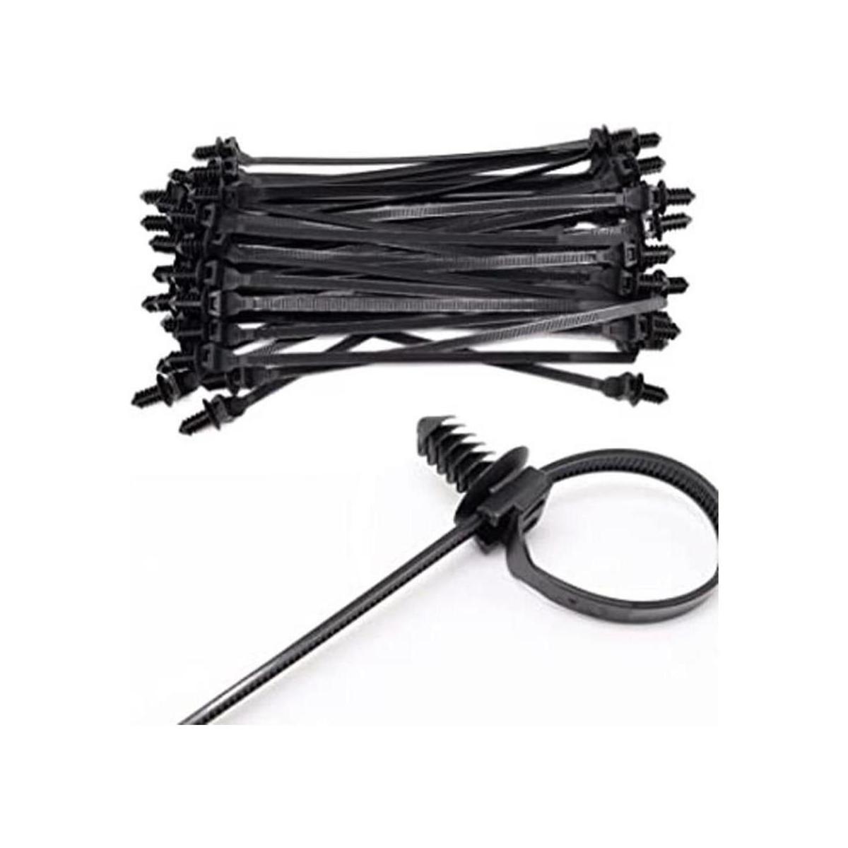 Benliu 50 bridas para cables 8.3 x 0.2 pulgadas nailon