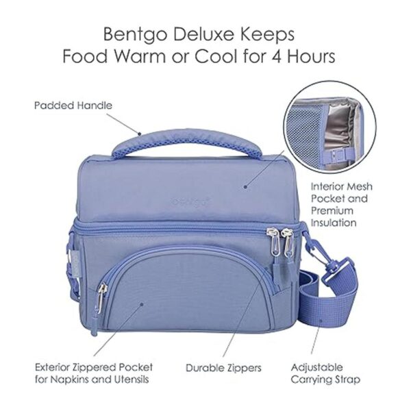 Bentgo Bolsa de almuerzo prémium duradera y aislada con