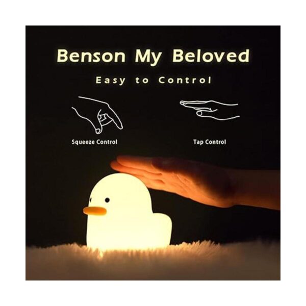 Benson The Duck Light Tubbo Lámpara nocturna de silicona_2