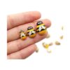 Benvo 180 piezas de 3 tamaños pequeños adornos de abejas