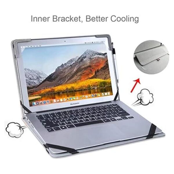Berfea Funda compatible con Dell Latitude 7430 7420 7410_3