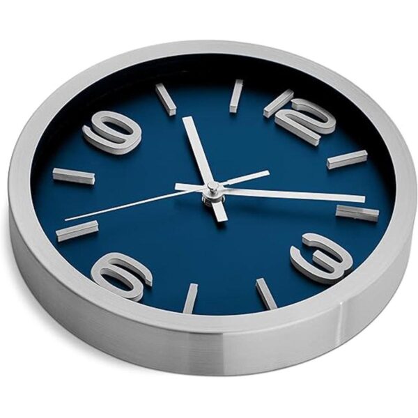 Bernhard Products Reloj de pared moderno de 10 pulgadas de