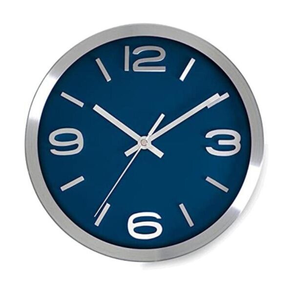 Bernhard Products Reloj de pared moderno de 10 pulgadas de
