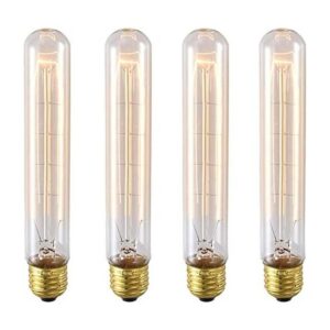 BesYouSel Bombillas Edison vintage de 25 W T10T30 de_1