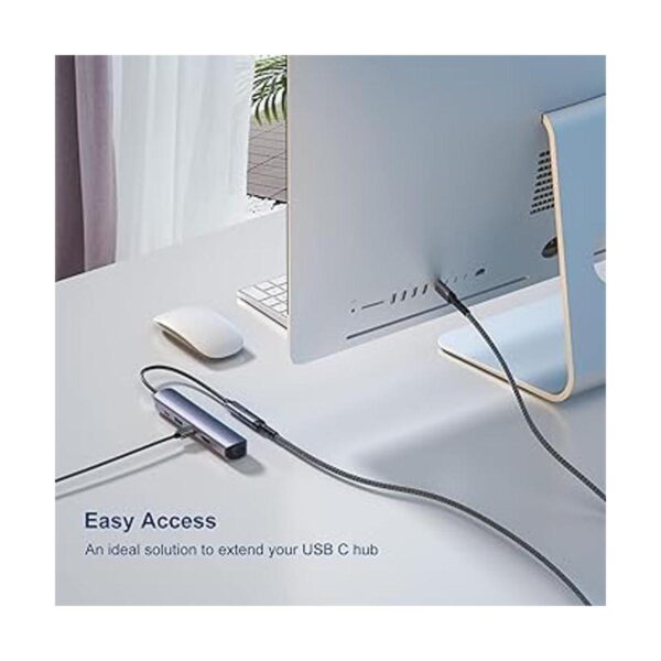Besgoods Cable de extensión USB C 3.2 USBC macho a_3