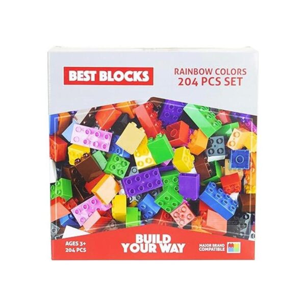 Best Blocks Juego de bloques grandes colores arcoíris_6