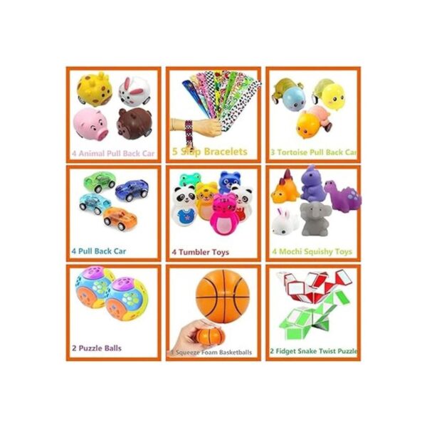 Bestkiy 50 piezas de relleno de piñata surtido de_2