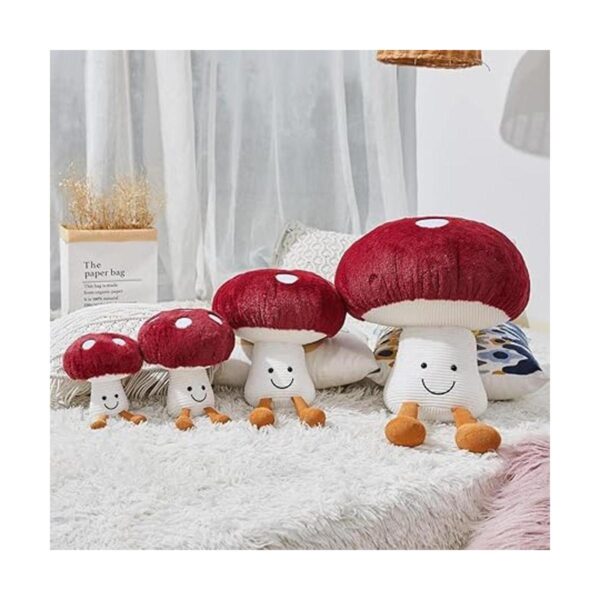 Bestsea Almohadas de peluche de hongos lindos de peluche_4