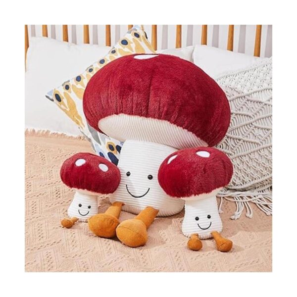 Bestsea Almohadas de peluche de hongos lindos de peluche_6