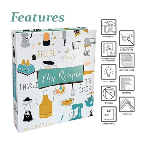 Better Kitchen Products Carpeta de recetas de 8.5 x 9.5_3