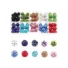 BetterJonny Juego de 100 cuentas de arcilla con diamantes