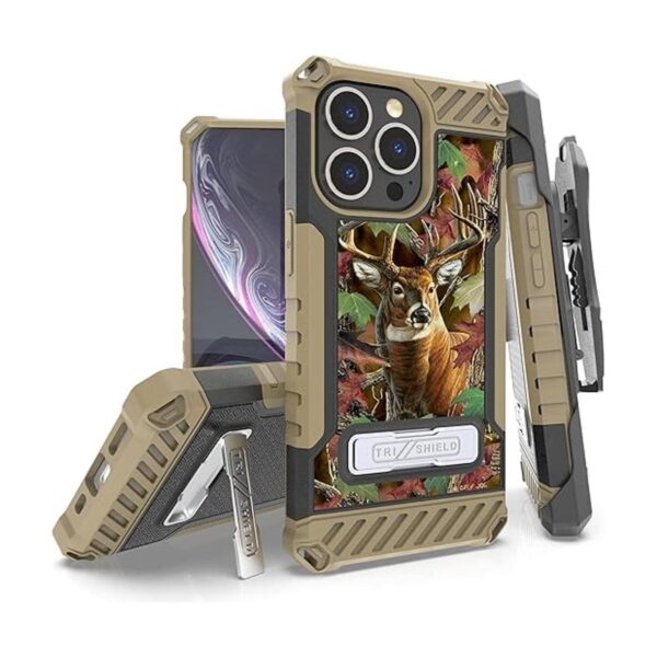 Beyond Cell TriShield Funda para teléfono con soporte_1