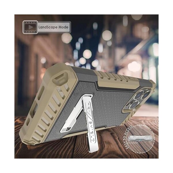 Beyond Cell TriShield Funda para teléfono con soporte_4