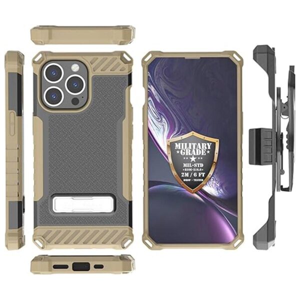 Beyond Cell TriShield Funda para teléfono con soporte_2