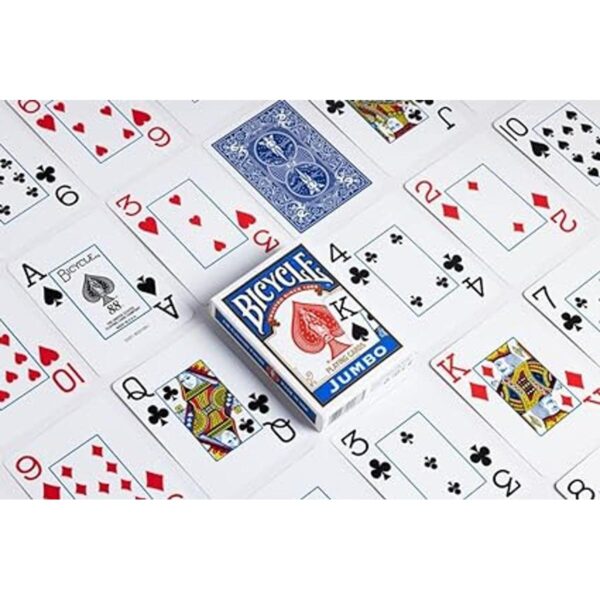 Bicycle Naipes estándar Jumbo Póker Rummy Euchre_6