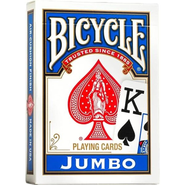 Bicycle Naipes estándar Jumbo Póker Rummy Euchre_2