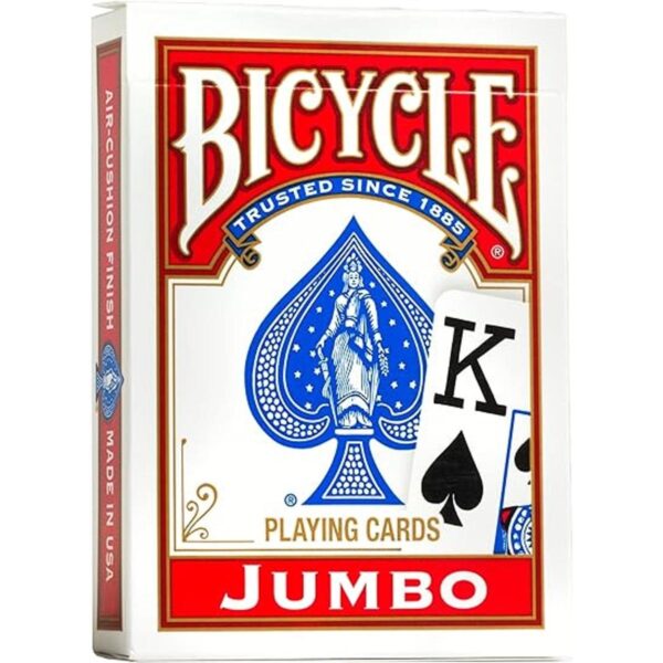 Bicycle Naipes estándar Jumbo Póker Rummy Euchre_3