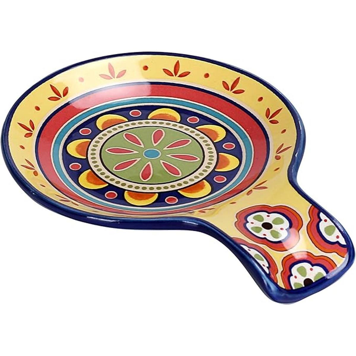 Bico Tunisian Ceramic Spoon Rest House Warming Gift