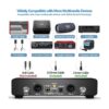Bietrun Pro Micrófono inalámbrico sistema de micrófono_6