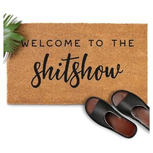 Bienvenido a The Shitshow Tapete de bienvenida de 30 x 17_1