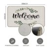 Bienvenido a The Lake Felpudo decorativo para interiores y_4