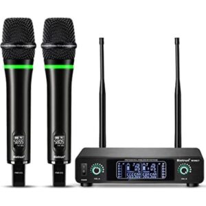 Bietrun Pro Micrófono inalámbrico sistema de micrófono_1