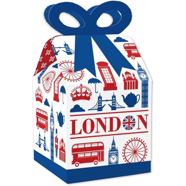 Big Dot of Happiness Cheerio London Cajas de regalo