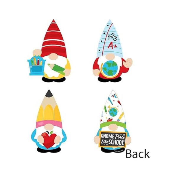 Big Dot of Happiness Juego de 20 gnomos escolares_3