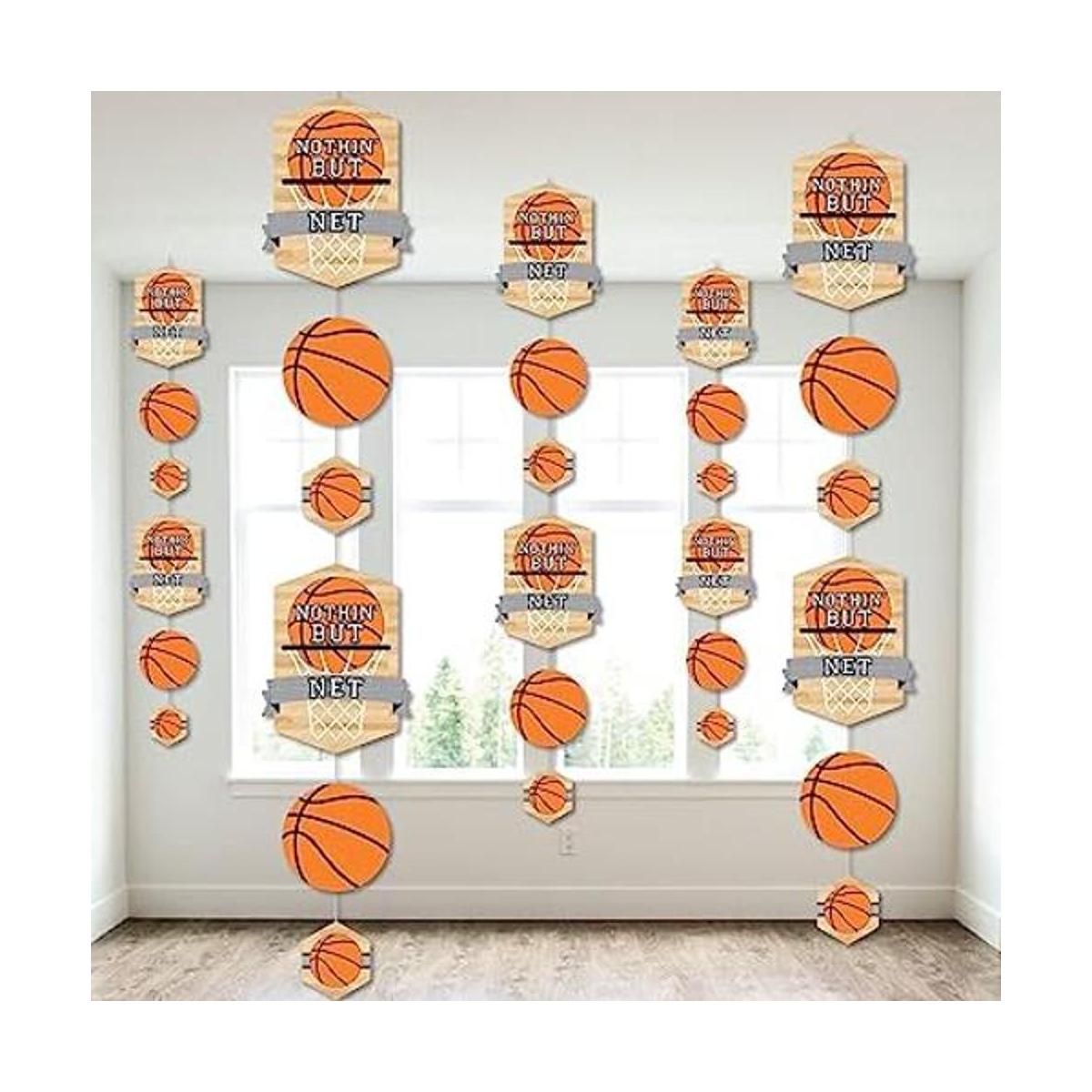 Big Dot of Happiness Nothin but Net Baloncesto Ducha