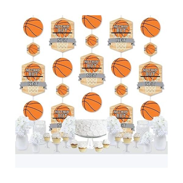Big Dot of Happiness Nothin but Net Baloncesto Ducha