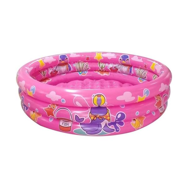 Big Summer 3 anillos para niños 48 x 12 pulgadas piscina