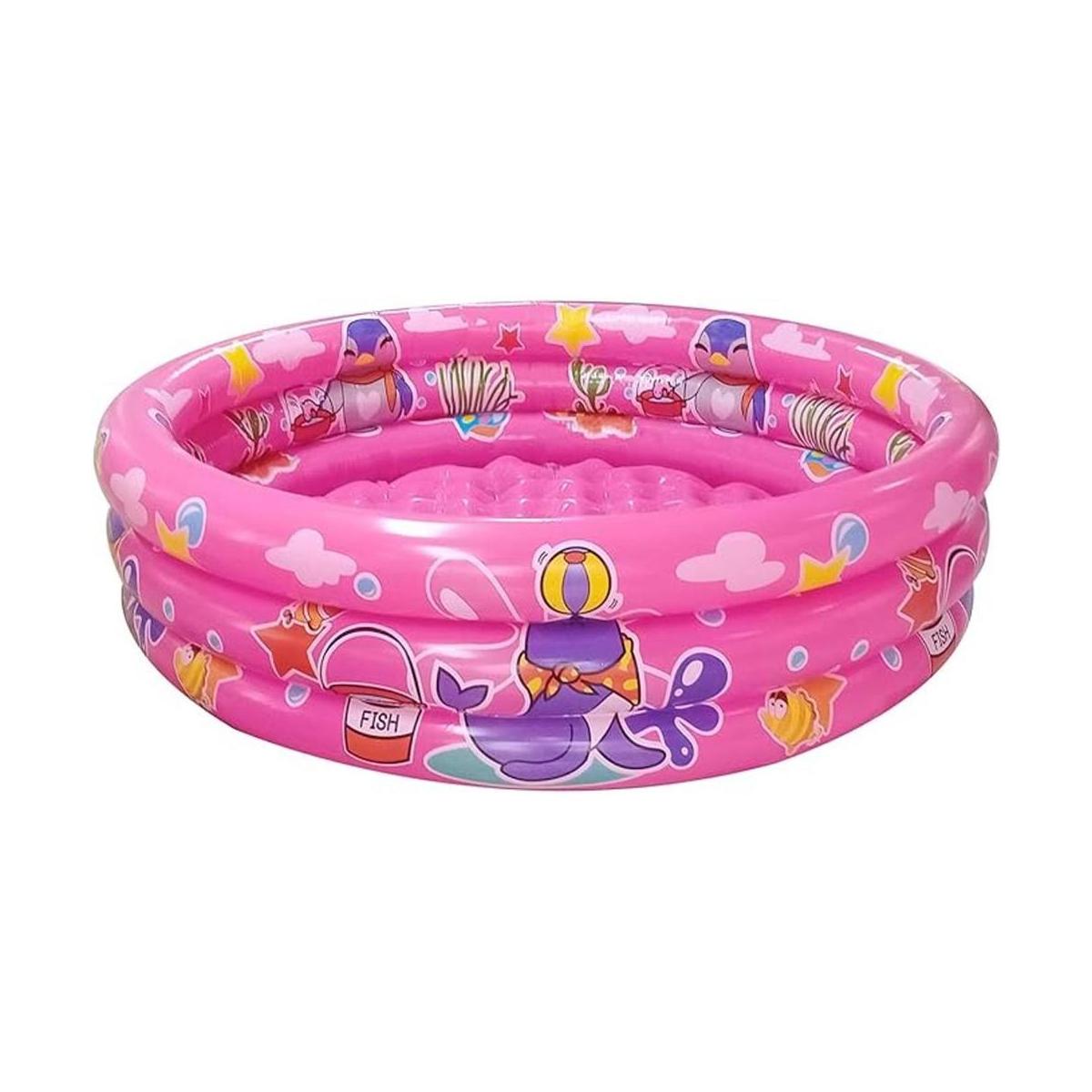 Big Summer 3 anillos para niños 48 x 12 pulgadas piscina