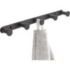 BigBig Home Perchero negro para toallas de baño perchero_1