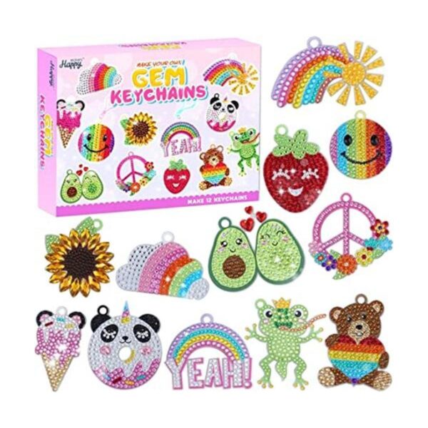 Big Gem Diamond Painting Arts llaveros kits de_1