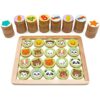 Bimi Boo Juegos de memoria de madera para niños de 3 años_1